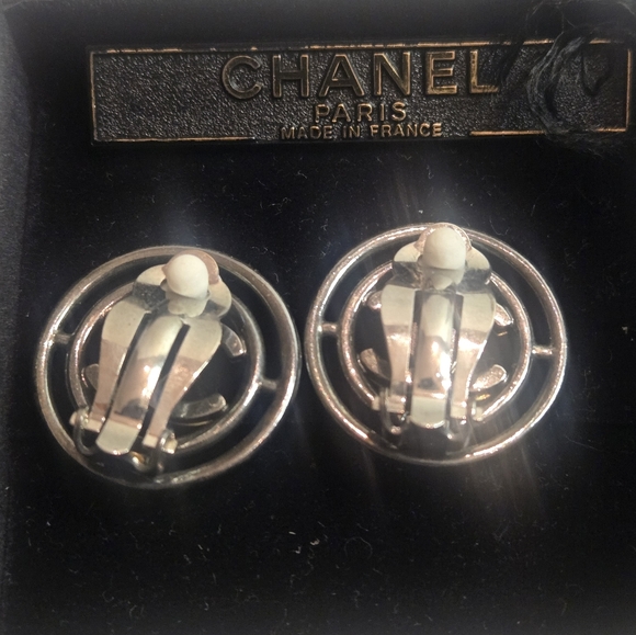 Chanel Vintage Mixed Metals Wheel Coco Mark - Picture 5 of 7